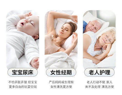Class A Waterproof Antibacterial Mattress Cover | Mite-Resistant Padded Bed Sheet | Four-Season Universal Bed Cover