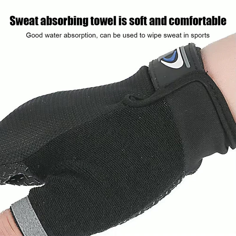 Summer Breathable Fishing Gloves – 2 Finger Cut Touchscreen Anti-Slip Sun-Proof Gloves for Men & Women