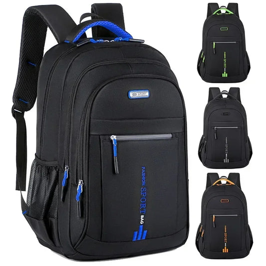 Men’s Oxford Business Backpack – Waterproof Laptop Bag, Leisure Travel & High School Student Bag