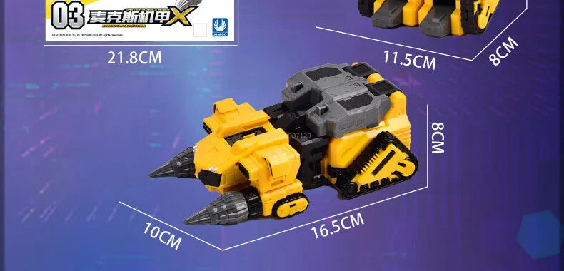 Mini Force Super Dinosaur Power Robot Toy – Transformation Action Figure Car & Airplane Deformation Toy