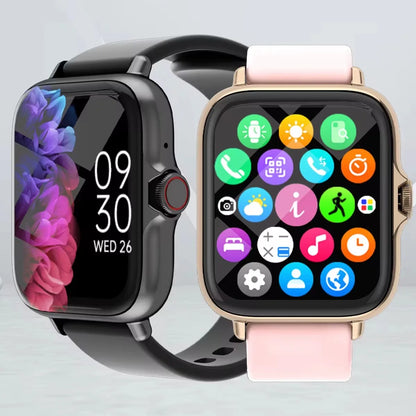 Waterproof Smart Watch – Bluetooth Call, Message Alerts & Fitness Tracker for Android & iPhone
