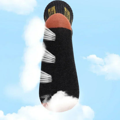 10 Pairs Breathable Cotton Sports Socks for Men – Bamboo Fiber Deodorant Business & Casual Socks
