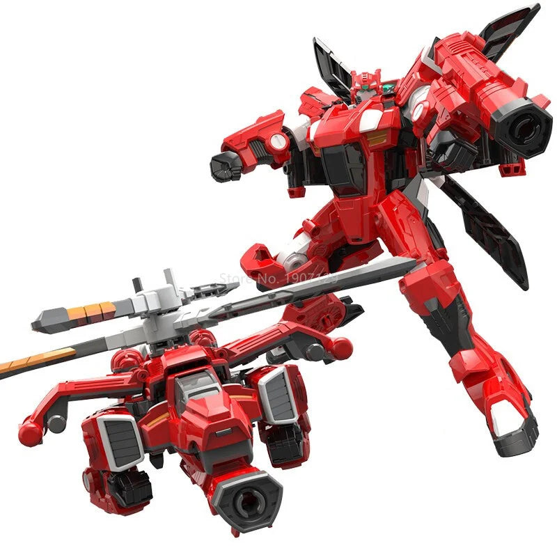 Mini Force Super Dinosaur Power Robot Toy – Transformation Action Figure Car & Airplane Deformation Toy