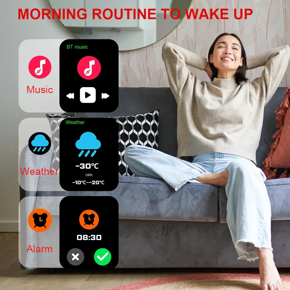 H9 Pro MAX Smart Watch – 2.01" HD Display, Bluetooth Calling & Fitness Tracker for Men & Women