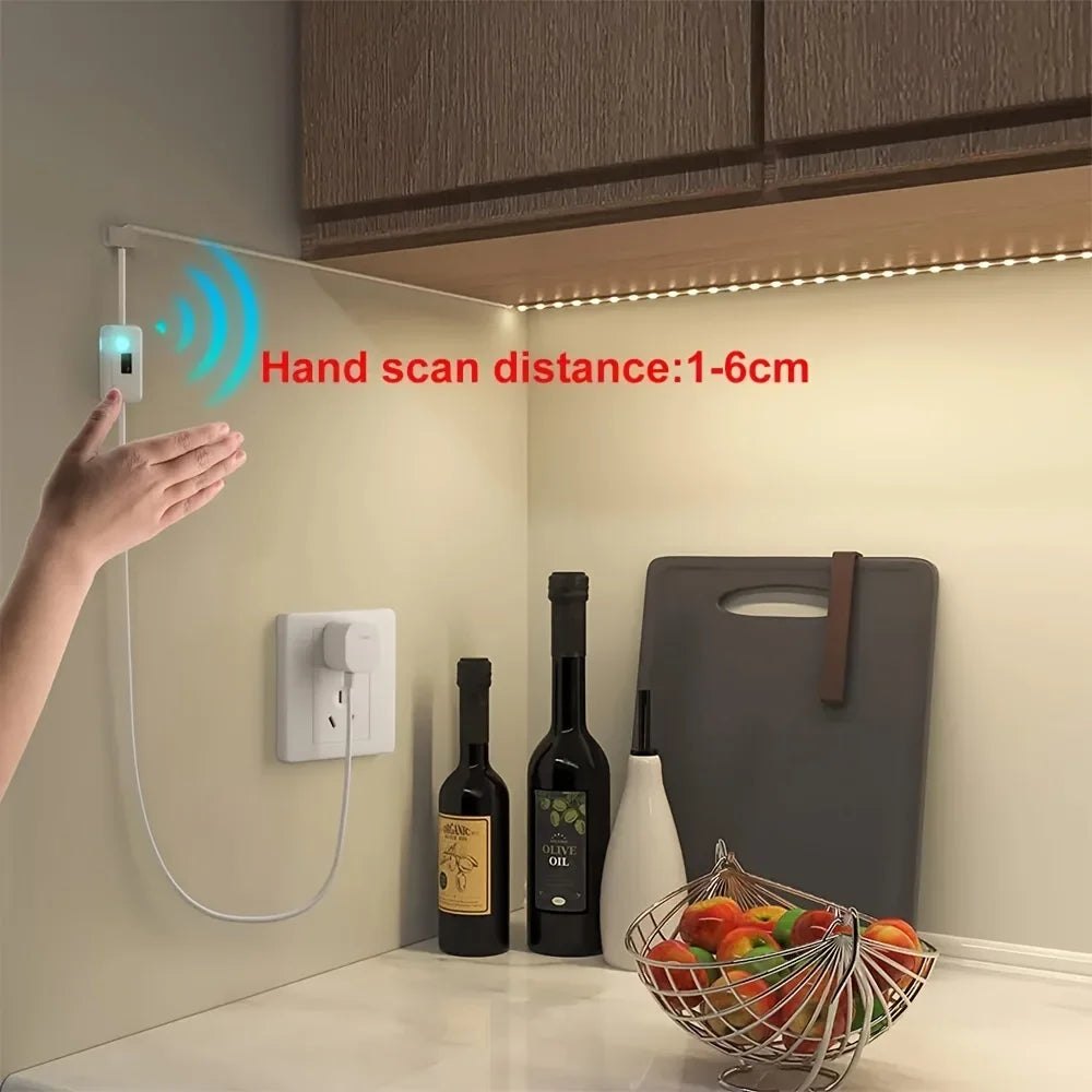 LED Strip Light with Motion Sensor – USB Powered Dimmable Lighting