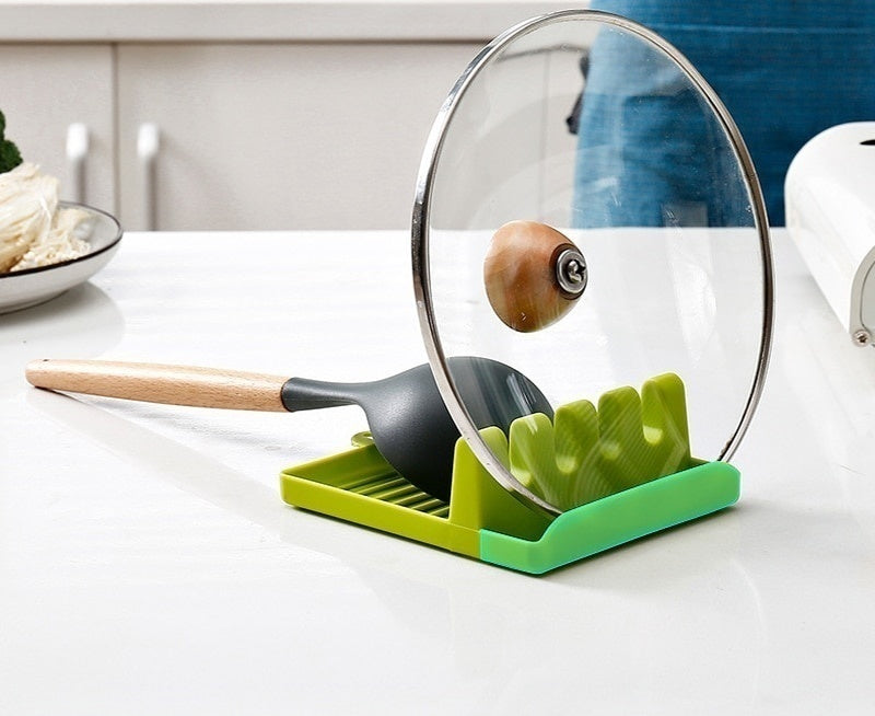 Kitchen Spoon Holder & Spatula Rack Organizer | Non-Slip Chopsticks Holder for Neat & Tidy Cooking Space