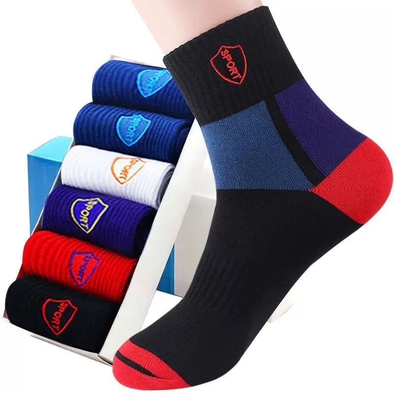 Men’s Socks – Sweat-Absorbing, Deodorant, Winter Business & Sports Stockings