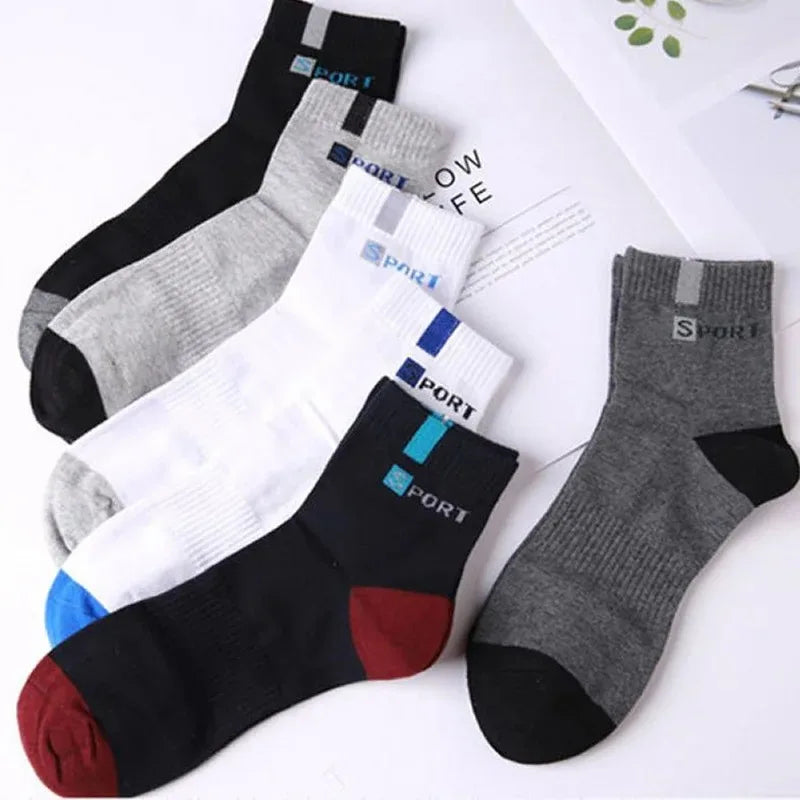 Men’s Socks – Sweat-Absorbing, Deodorant, Winter Business & Sports Stockings