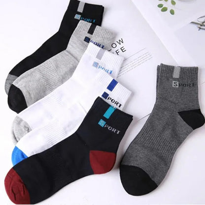 Men’s Socks – Sweat-Absorbing, Deodorant, Winter Business & Sports Stockings