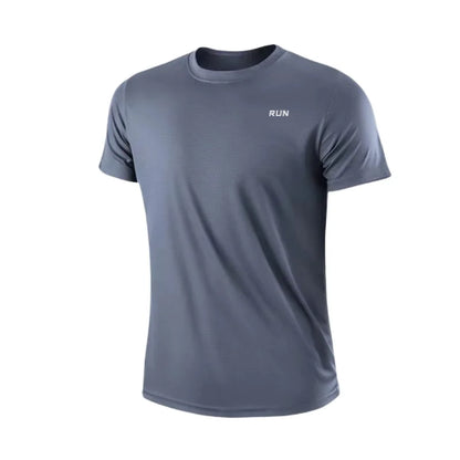 Men's Quick Dry Short Sleeve Gym T-Shirt | Moisture-Wicking Training Top