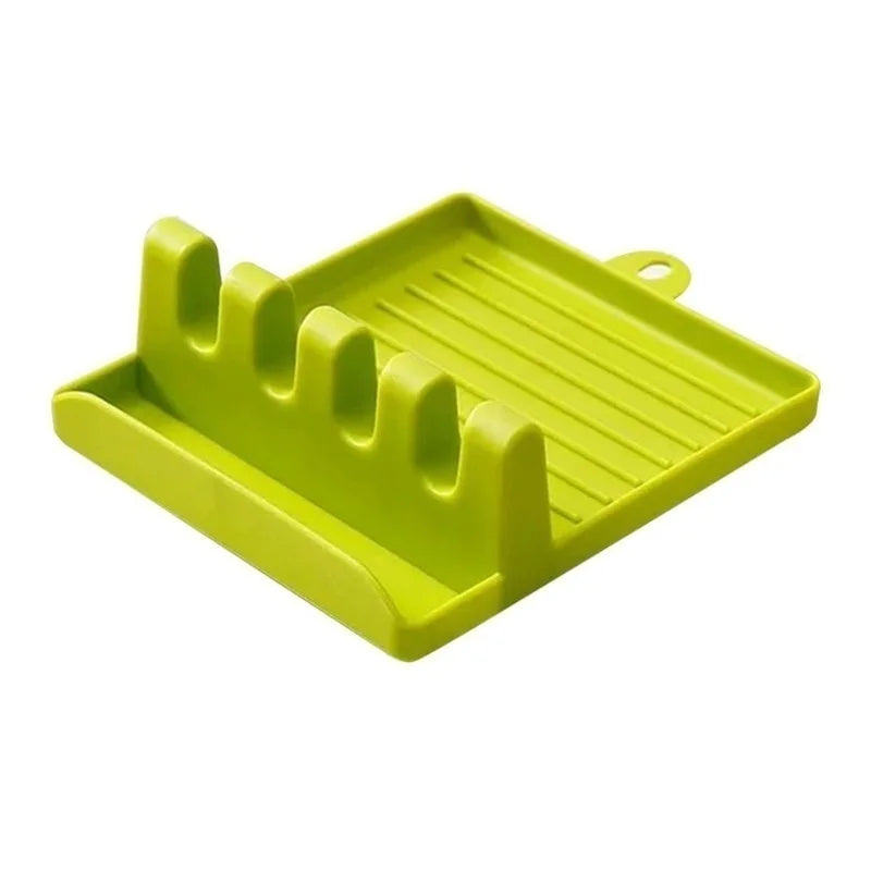 Kitchen Spoon Holder & Spatula Rack Organizer | Non-Slip Chopsticks Holder for Neat & Tidy Cooking Space