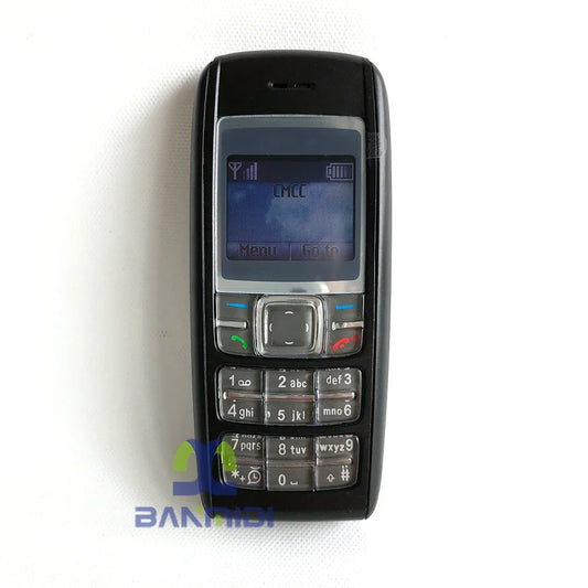 Original 1600 Mobile Cell Phone – 2G GSM 900/1800 Unlocked, English & Arabic Keyboard, Made in Finland (2005)