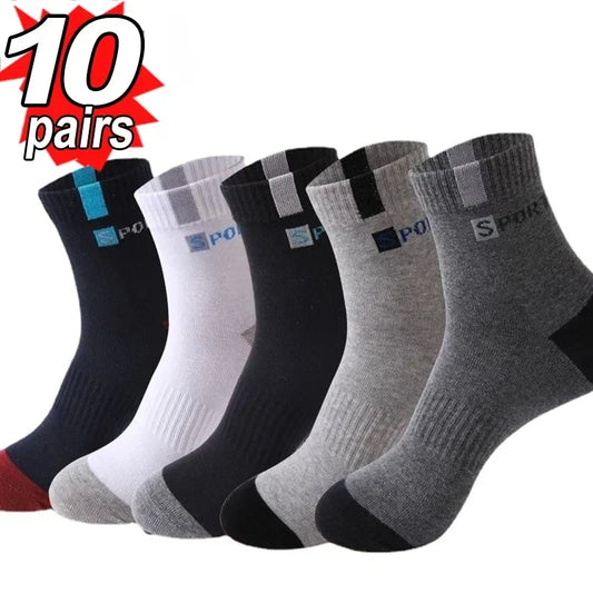 Men’s Socks – Sweat-Absorbing, Deodorant, Winter Business & Sports Stockings