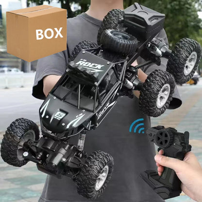 Six-Wheel Drive RC Car – Cross-Country Climbing Spray Racing Car for Kids & Adults