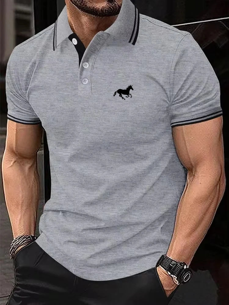 Men’s Classic Polo Shirt – Short Sleeve Summer Casual T-Shirt S-3XL