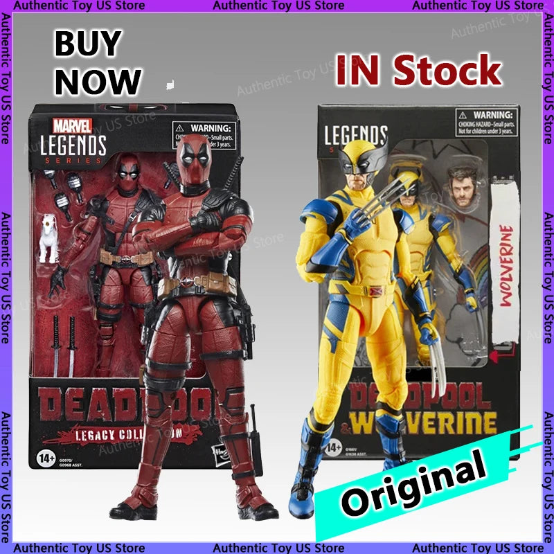 Deadpool Wolverine X-Men Legends Series Action Figure – Collectible Wade Wilson Model Toy Gift
