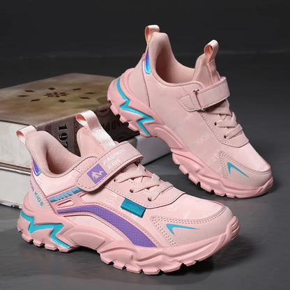 Kids Girls Running Shoes – Breathable, Non-Slip Sneakers for School, Sports & Outdoor Activities