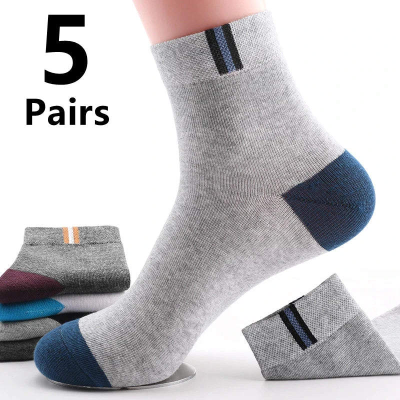 Men’s Socks – Sweat-Absorbing, Deodorant, Winter Business & Sports Stockings