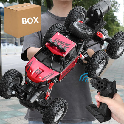 Six-Wheel Drive RC Car – Cross-Country Climbing Spray Racing Car for Kids & Adults