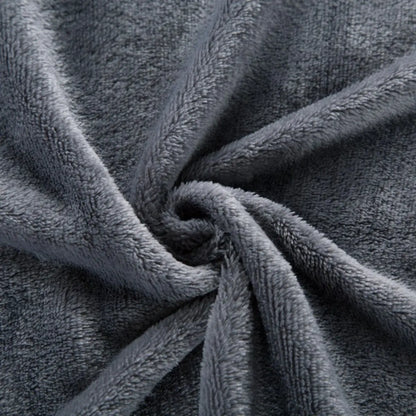 Simple & Plain Colored Plush Blanket – Thickened Farley Plush Multifunctional Cover