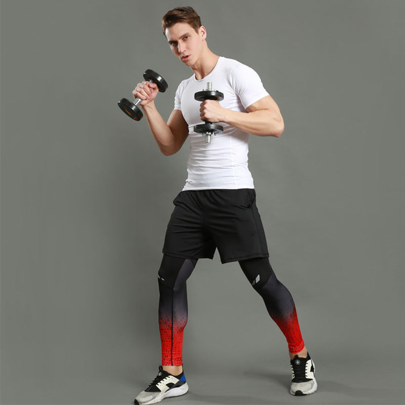 Men’s Compression Pants – Quick Dry Running Tights & Gym Leggings