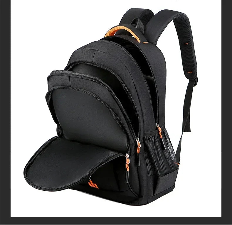 Men’s Oxford Business Backpack – Waterproof Laptop Bag, Leisure Travel & High School Student Bag