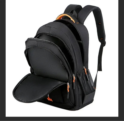 Men’s Oxford Business Backpack – Waterproof Laptop Bag, Leisure Travel & High School Student Bag