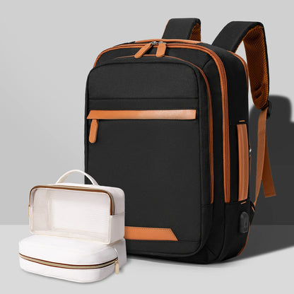 High-Quality USB Rechargeable Laptop Backpack – Waterproof Large Capacity Bag for Men, Women & Students