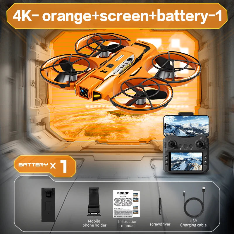 Xiaomi A21 Pro Mini Drone – 4K/8K HD Camera Quadcopter with Screen, Brushless Motor & Obstacle Avoidance