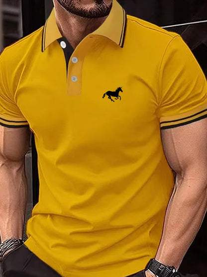 Men’s Classic Polo Shirt – Short Sleeve Summer Casual T-Shirt S-3XL