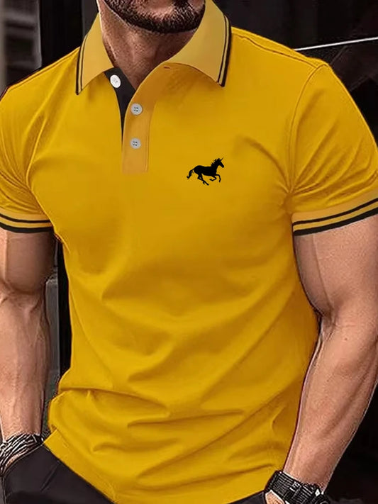 Men’s Classic Polo Shirt – Short Sleeve Summer Casual T-Shirt S-3XL