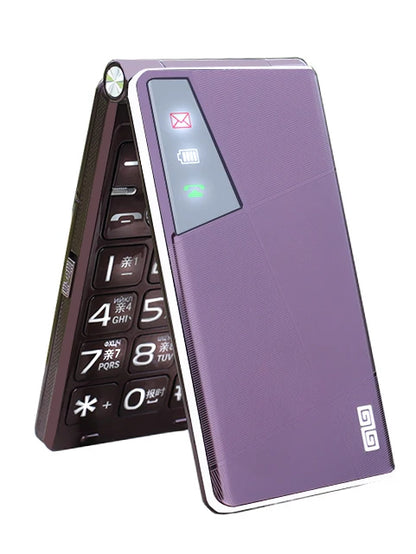 Flip Mobile Phone – Unlocked Clamshell Cellphone with MP3, Wireless FM, Torch & 4050mAh Long Battery