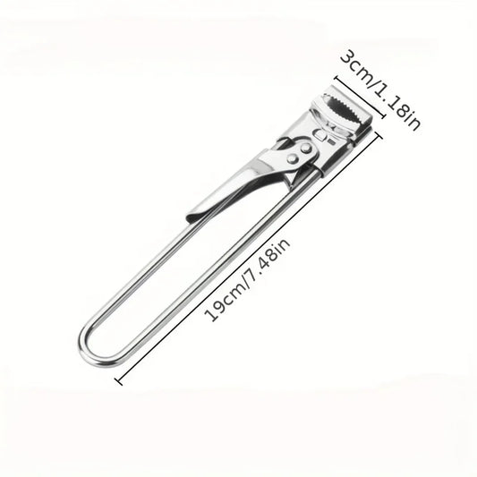 Adjustable Multi-Function Stainless Steel Bottle & Jar Opener | Labor-Saving Kitchen Tool