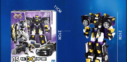 Mini Force Super Dinosaur Power Robot Toy – Transformation Action Figure Car & Airplane Deformation Toy