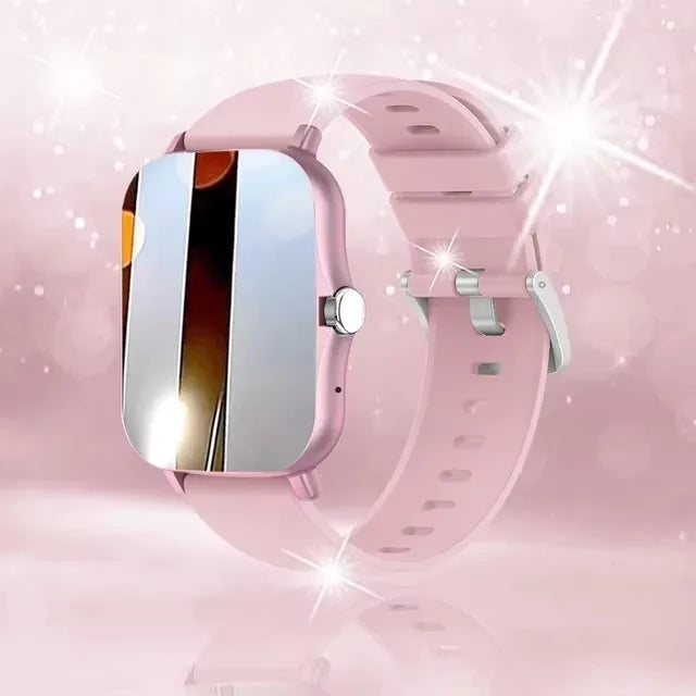 Waterproof Smart Watch – Bluetooth Call, Message Alerts & Fitness Tracker for Android & iPhone