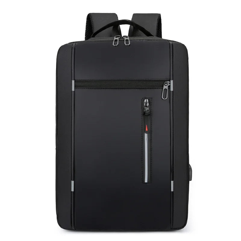 Waterproof Business Backpack for Men – USB Charging 15.6” Laptop Bag, Large Capacity School & Travel Backpack