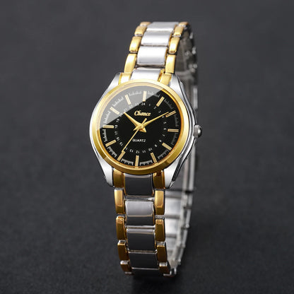 4PCS Women’s Luxury Watch & Bracelet Set – Small Dial Quartz Wristwatch Fashion Reloj Mujer