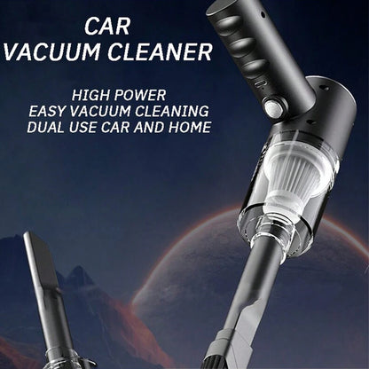 3-in-1 Vacuum Cleaner – USB Rechargeable Suction & Blowing Mini Vacuum for Car & Home