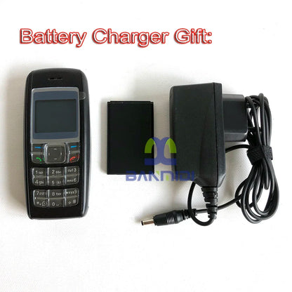 Original 1600 Mobile Cell Phone – 2G GSM 900/1800 Unlocked, English & Arabic Keyboard, Made in Finland (2005)