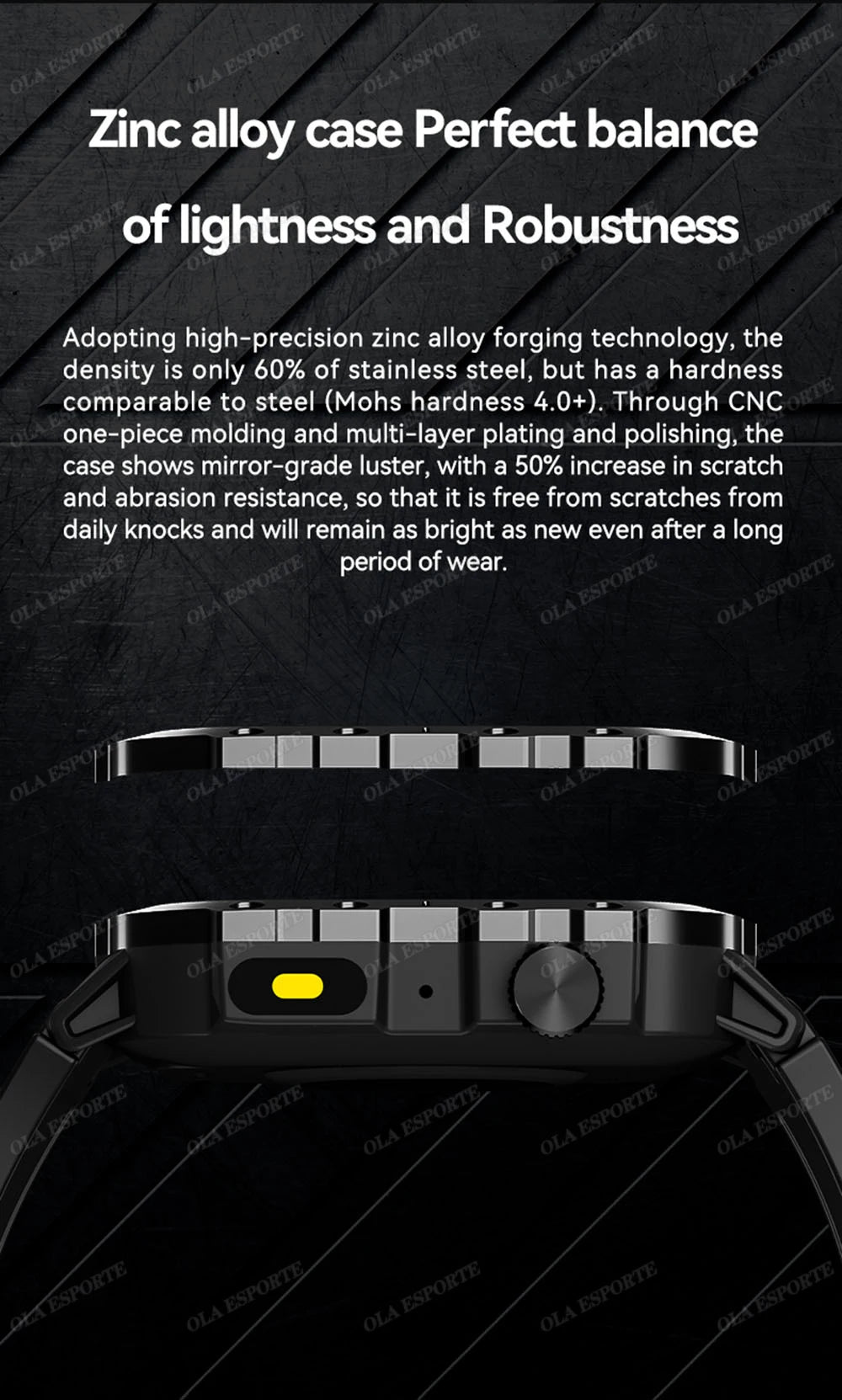 Men’s Military Outdoor GPS Sports Smart Watch – Heart Rate, Sleep Monitor & Waterproof Fitness Watch for iOS & Android