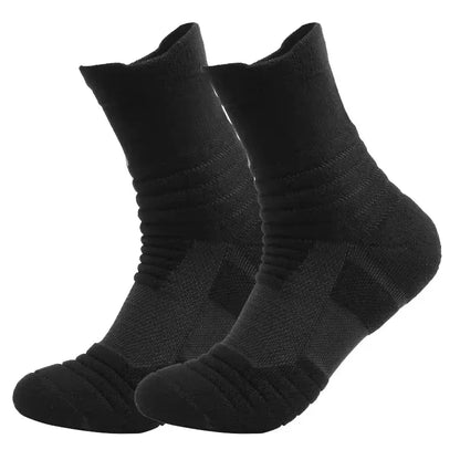 10 Pairs Breathable Cotton Sports Socks for Men – Bamboo Fiber Deodorant Business & Casual Socks