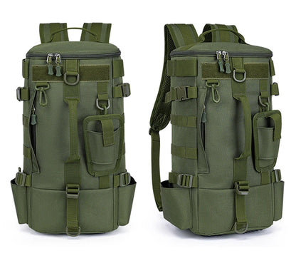 Tactical Fishing Backpack – Multifunctional Tackle Bag with Rod Holders & Outdoor Storage for Camping, Hiking & Fishing