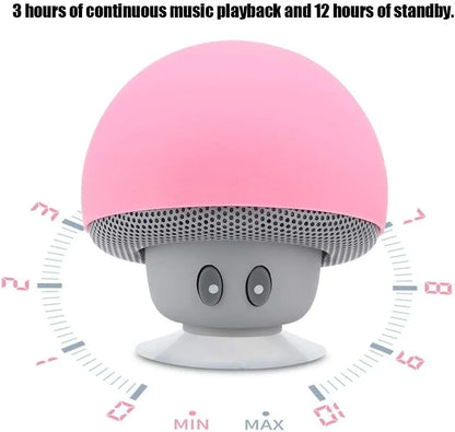 High-Quality Wireless Bluetooth Speaker – Portable Subwoofer with Suction Cup for Outdoor Use
