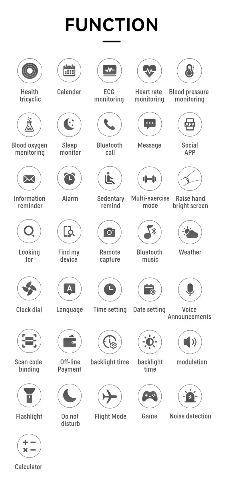 Smart Watch 6 – Bluetooth Call, Sports & Health Monitoring Smartwatch for Men & Women, Android & iOS