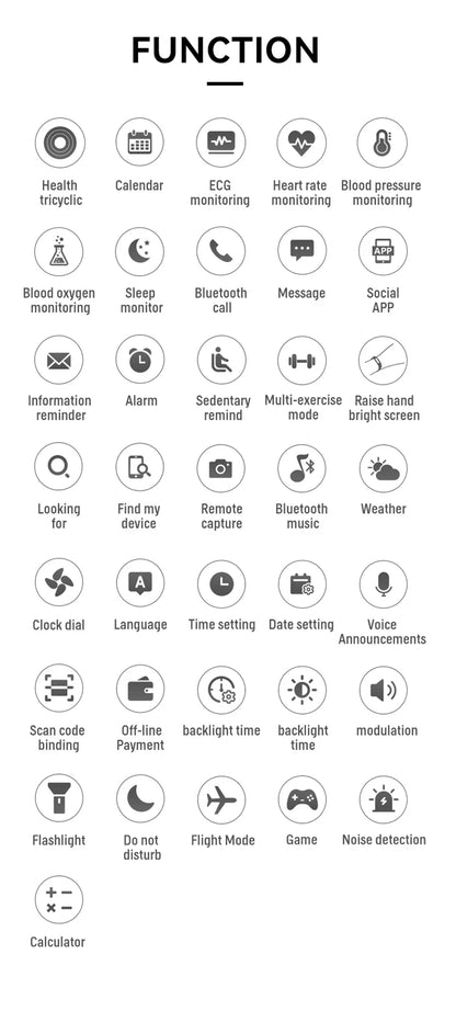 Smart Watch 6 – Bluetooth Call, Sports & Health Monitoring Smartwatch for Men & Women, Android & iOS
