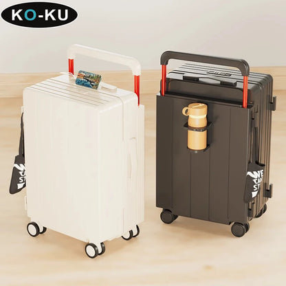 Multifunctional Trolley Luggage – Large Capacity Boarding Suitcase 20/22/24/26/28 Inch