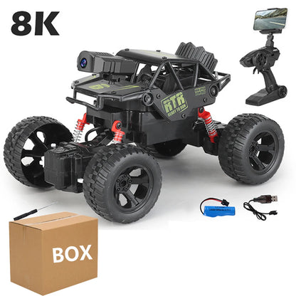 Six-Wheel Drive RC Car – Cross-Country Climbing Spray Racing Car for Kids & Adults