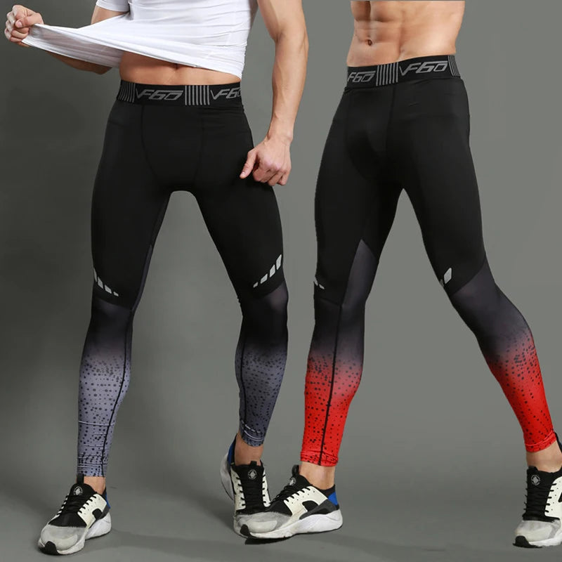 Men’s Compression Pants – Quick Dry Running Tights & Gym Leggings