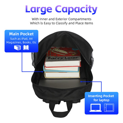 Football Sports School Backpack Set – Boys School Bag with Shoulder Bag & Pencil Case, Star Player Design, Best Gift