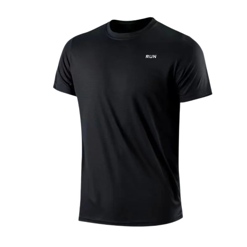 Men's Quick Dry Short Sleeve Gym T-Shirt | Moisture-Wicking Training Top